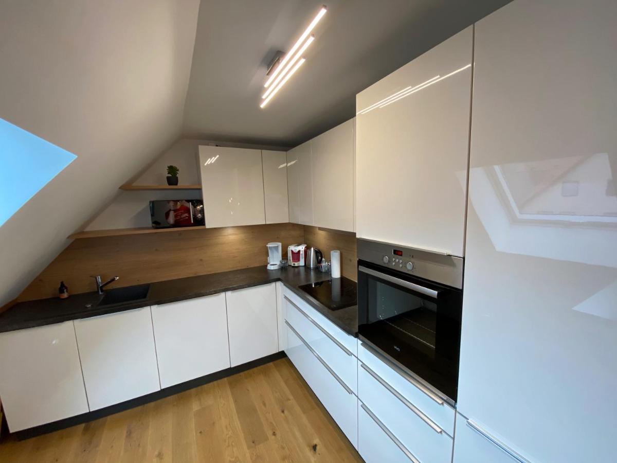 Modernes Penthouse, Nahe Wuerzburg Daire Dış mekan fotoğraf