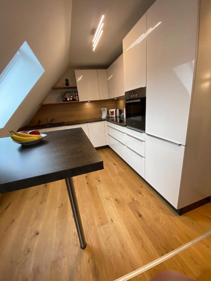Modernes Penthouse, Nahe Wuerzburg Daire Dış mekan fotoğraf